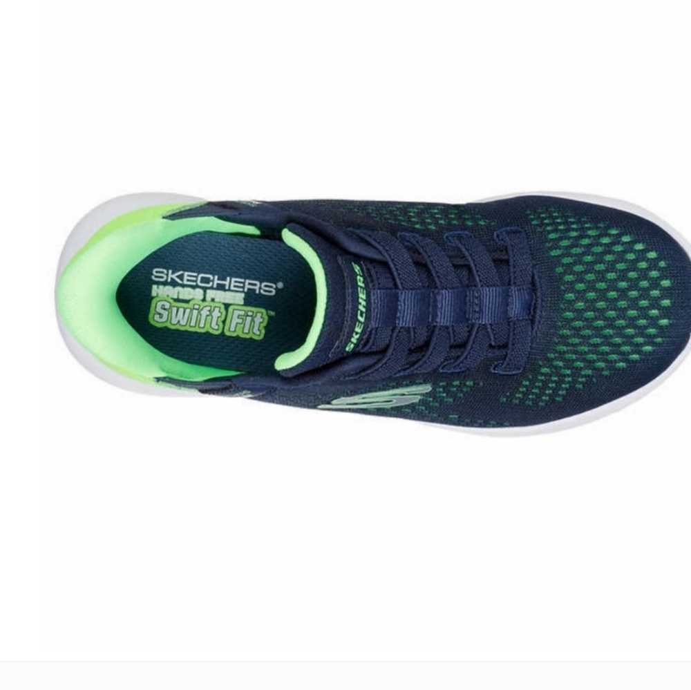 Skechers Kids' Swift Fit Sneaker, nwt - Picture 3 of 4